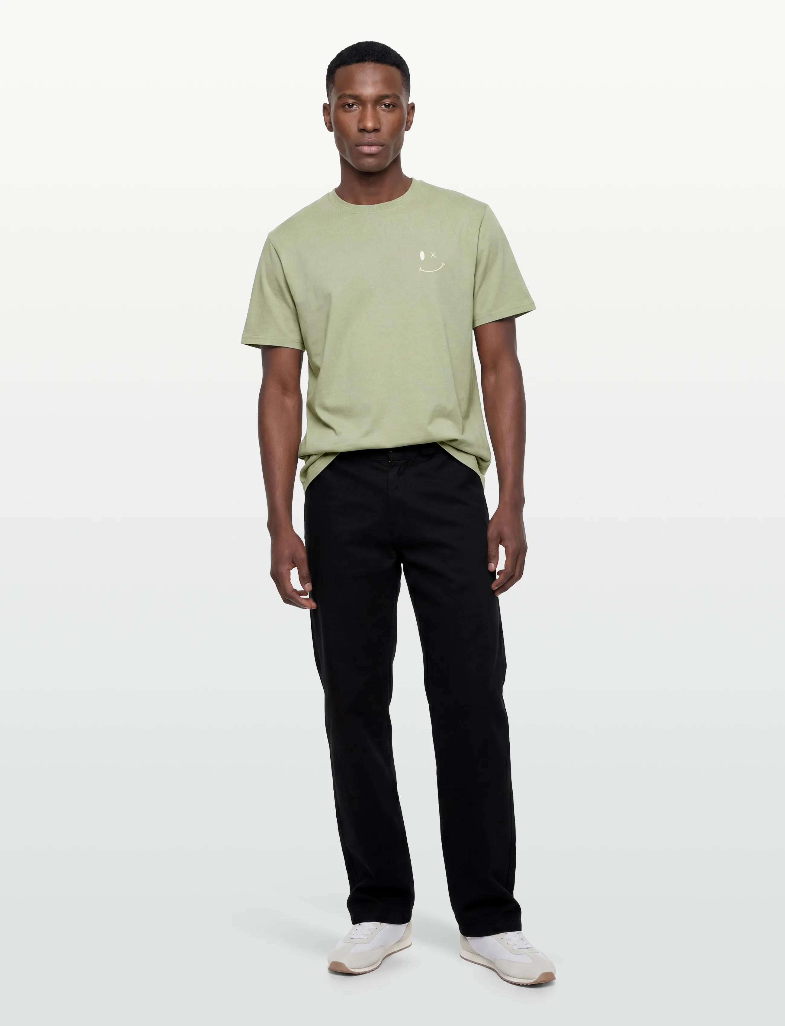 Clean Cut Copenhagen Patrick Organic Tee - Riided - DESERT SAGE / khaki/green