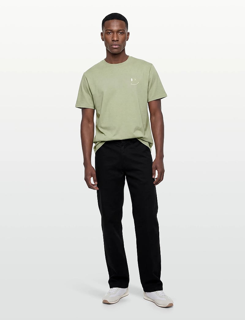 Clean Cut Copenhagen - Patrick Organic Tee - lühikeste varrukatega t-särgid - desert sage - 0