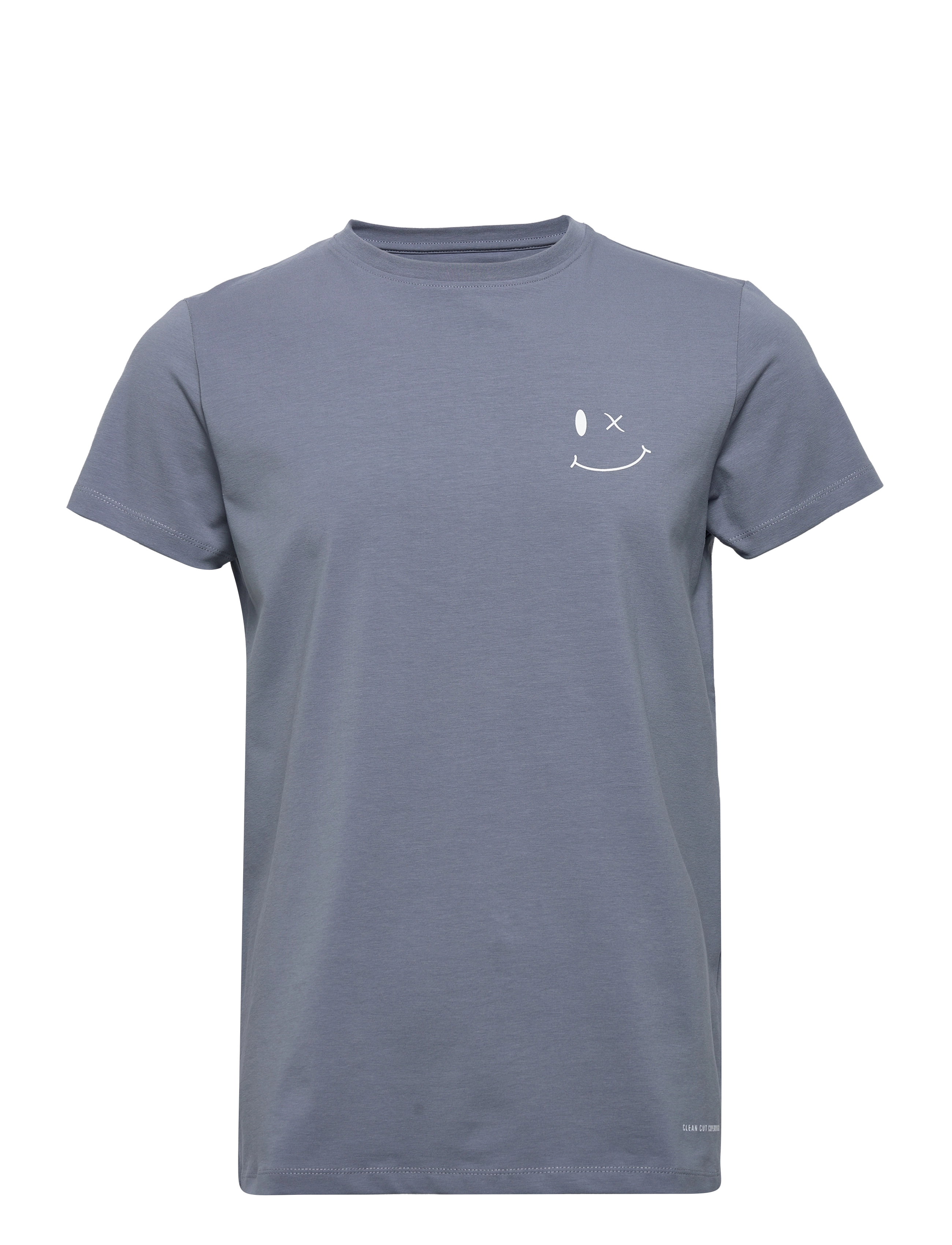 Clean Cut Copenhagen - Patrick Organic Tee - madalaimad hinnad - dusty blue - 1