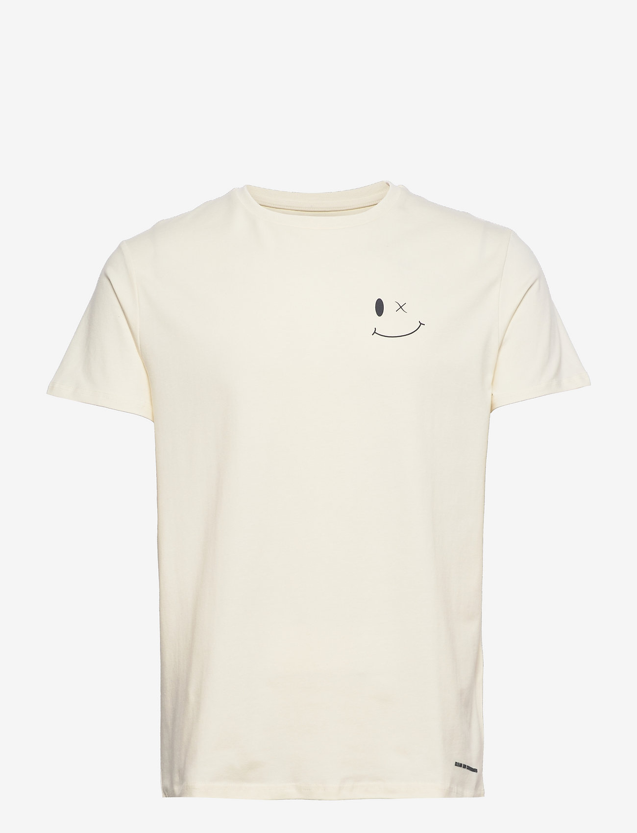 Clean Cut Copenhagen - Patrick Organic Tee - lyhythihaiset - ecru - 1