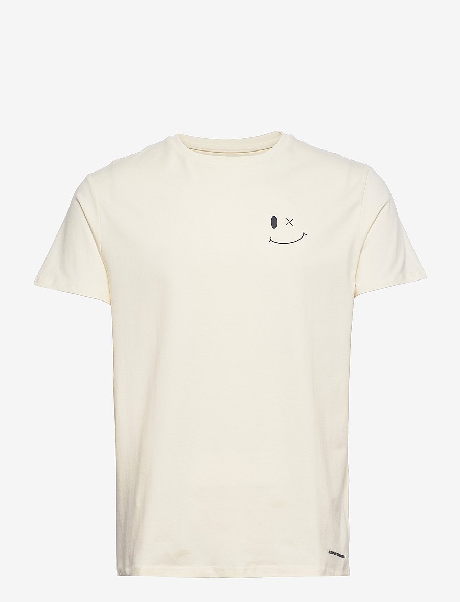 Clean Cut Copenhagen - Patrick Organic Tee - kurzärmelig - ecru - 1
