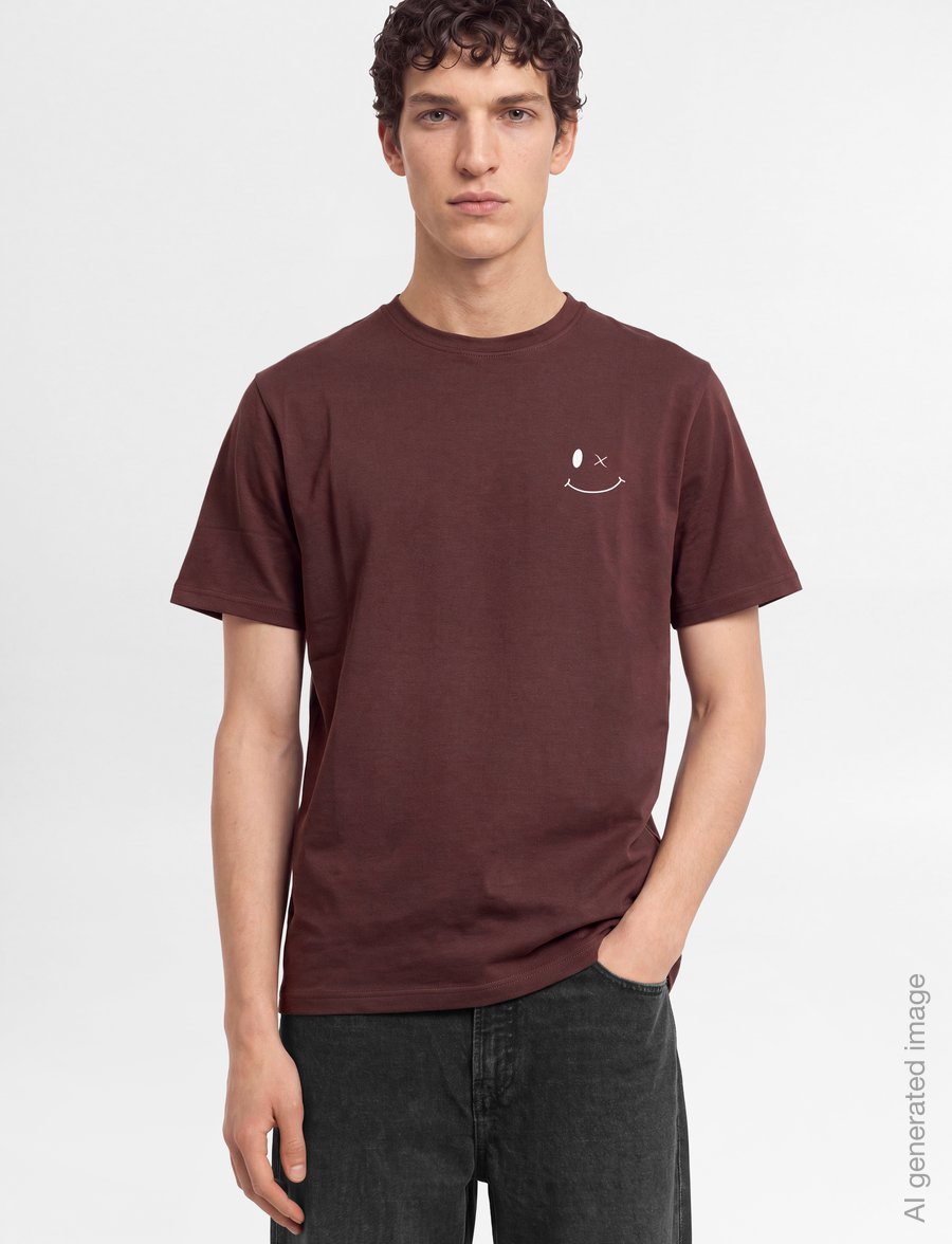 Clean Cut Copenhagen - Patrick Organic Tee - lühikeste varrukatega t-särgid - huckleberry - 3
