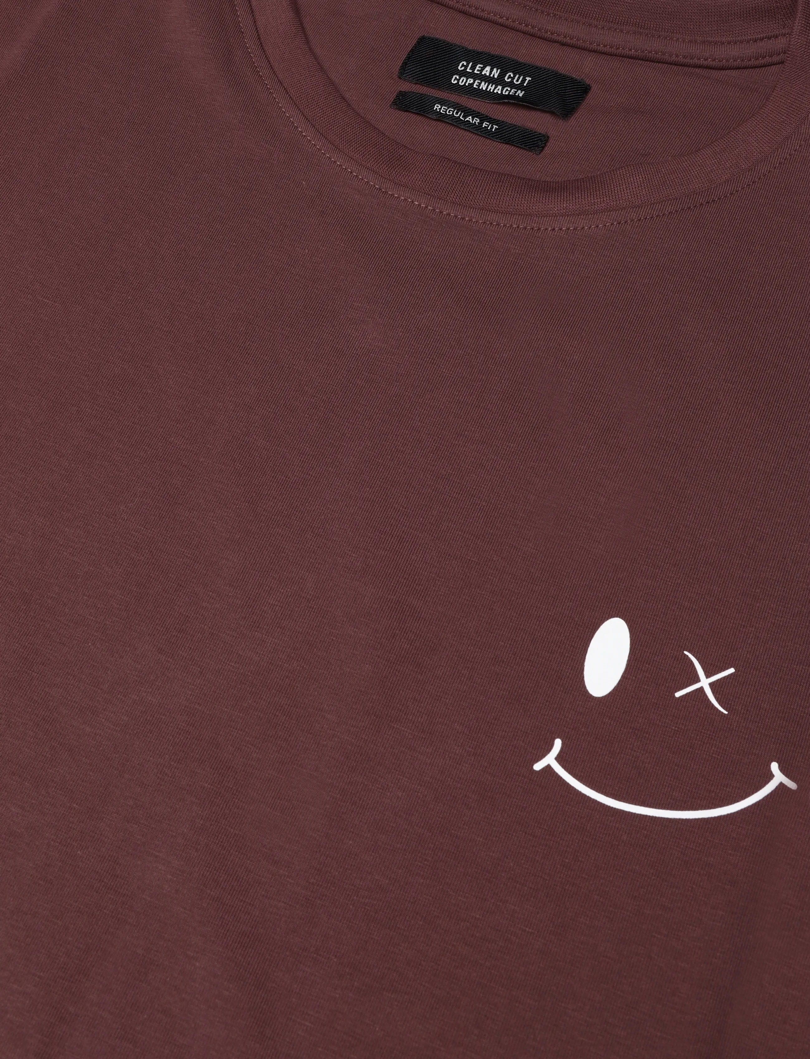 Clean Cut Copenhagen - Patrick Organic Tee - kortærmede t-shirts - huckleberry - 2