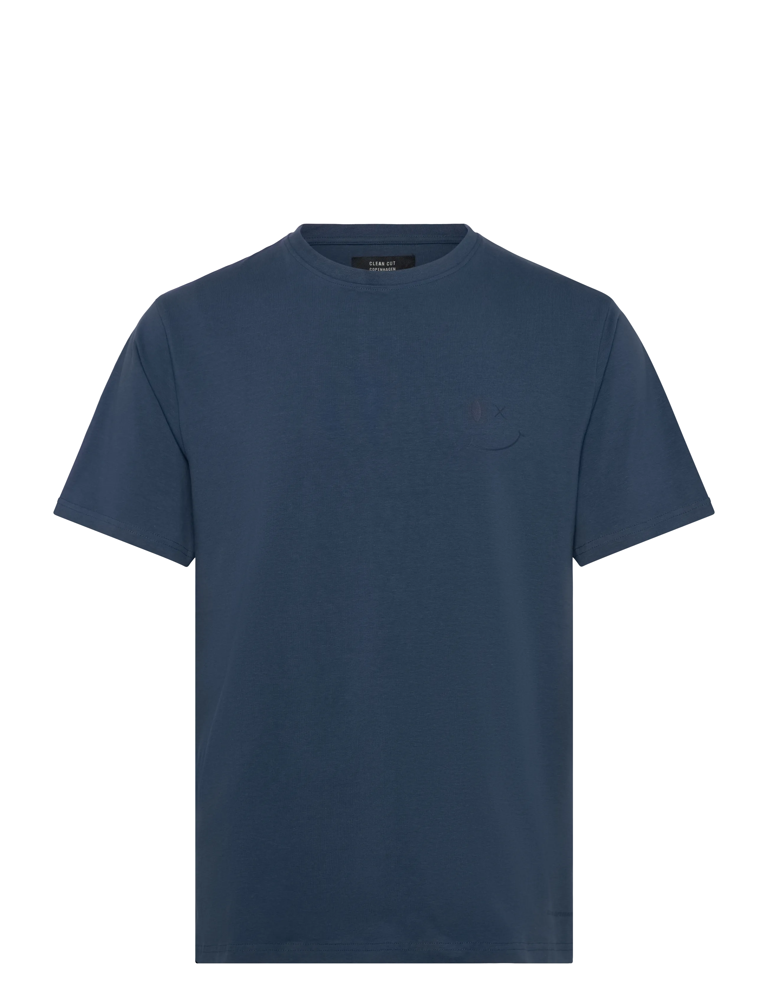 CLEAN CUT COPENHAGEN Patrick Organic Tee Navy - XXL - Herren