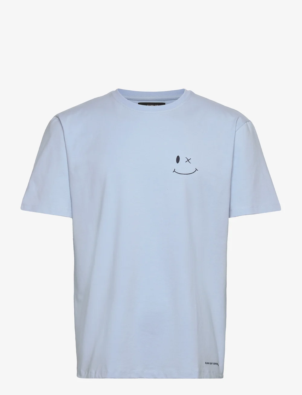 Clean Cut Copenhagen - Patrick Organic Tee - kurzärmelig - light blue - 1
