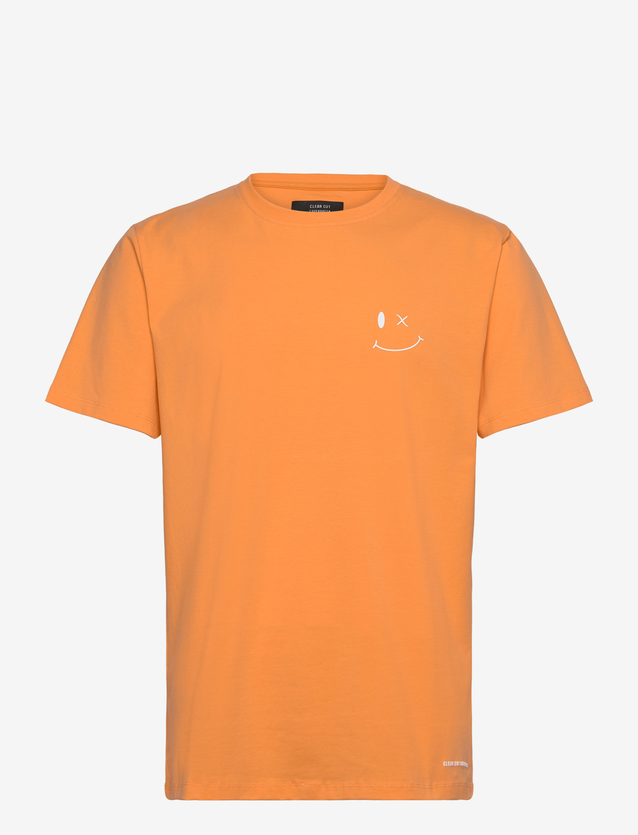 Clean Cut Copenhagen - Patrick Organic Tee - lyhythihaiset - mock orange - 1