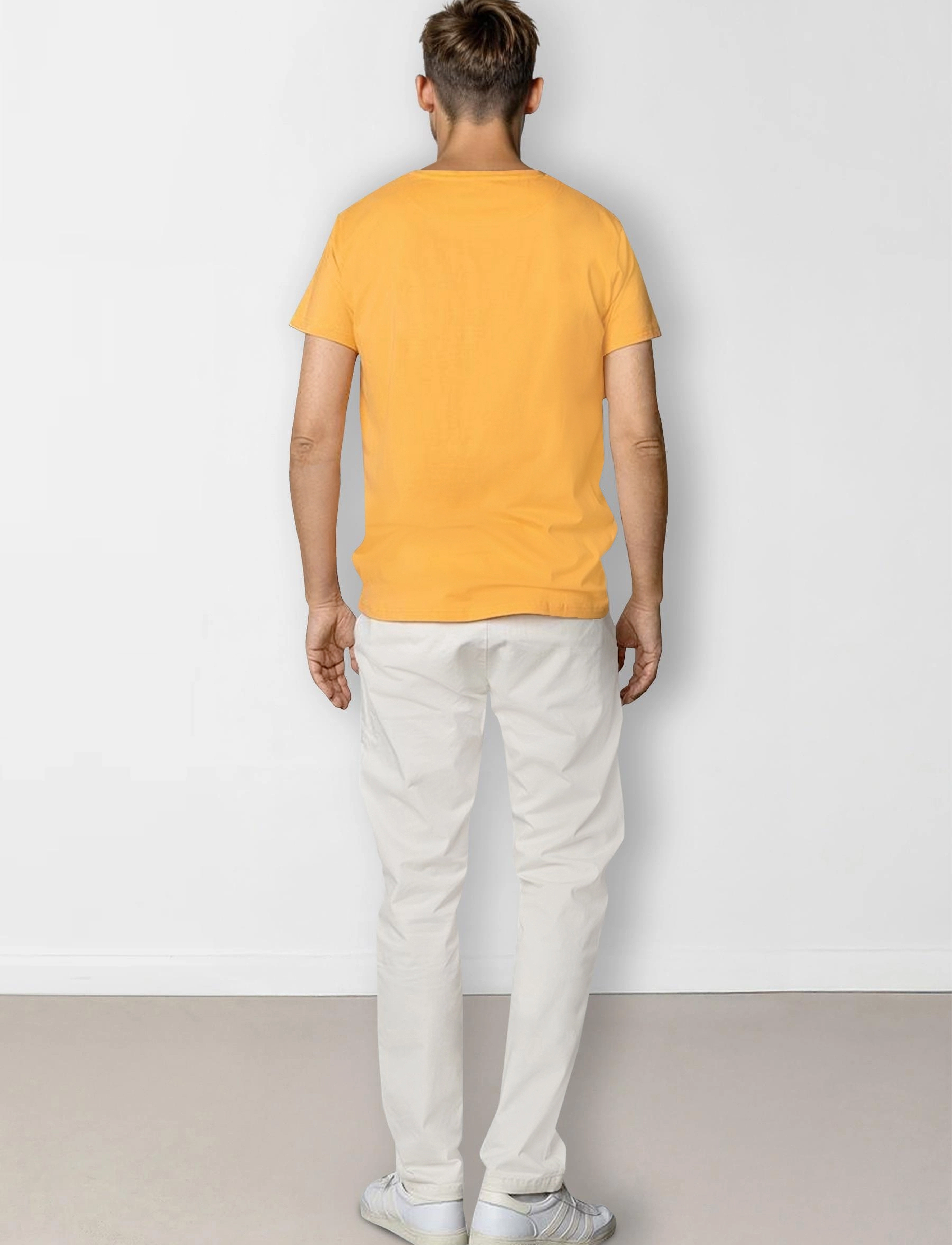 Clean Cut Copenhagen - Patrick Organic Tee - madalaimad hinnad - mock orange - 5