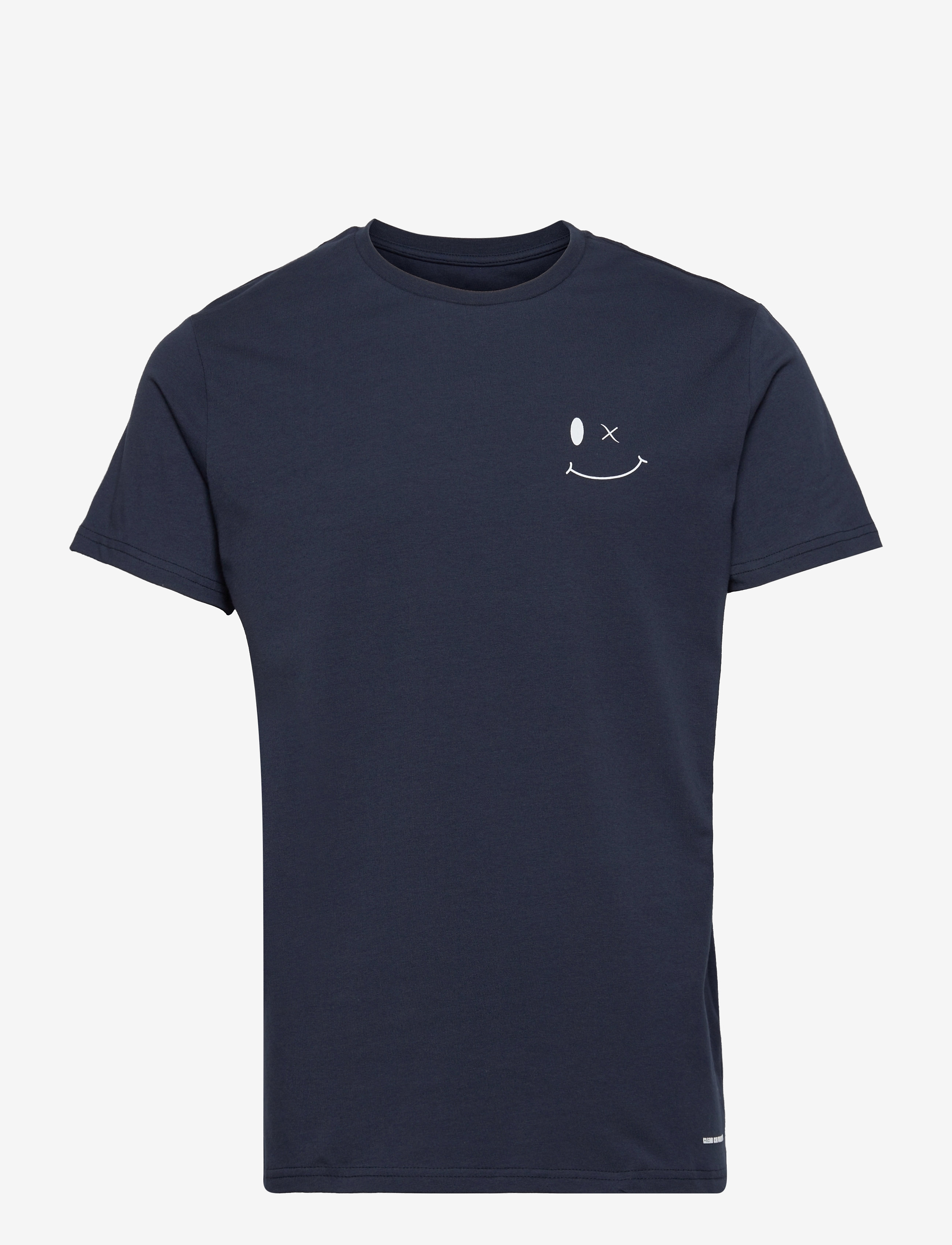 Clean Cut Copenhagen Patrick Organic Tee - Tøj - NAVY / blue