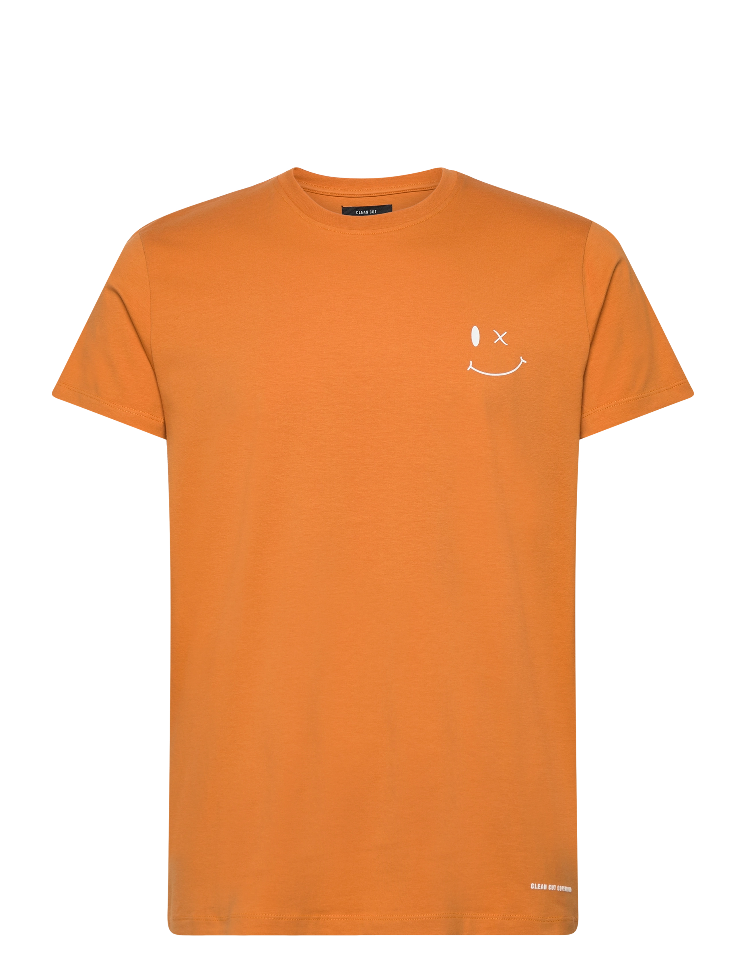 Clean Cut Copenhagen - Patrick Organic Tee - madalaimad hinnad - orange - 1