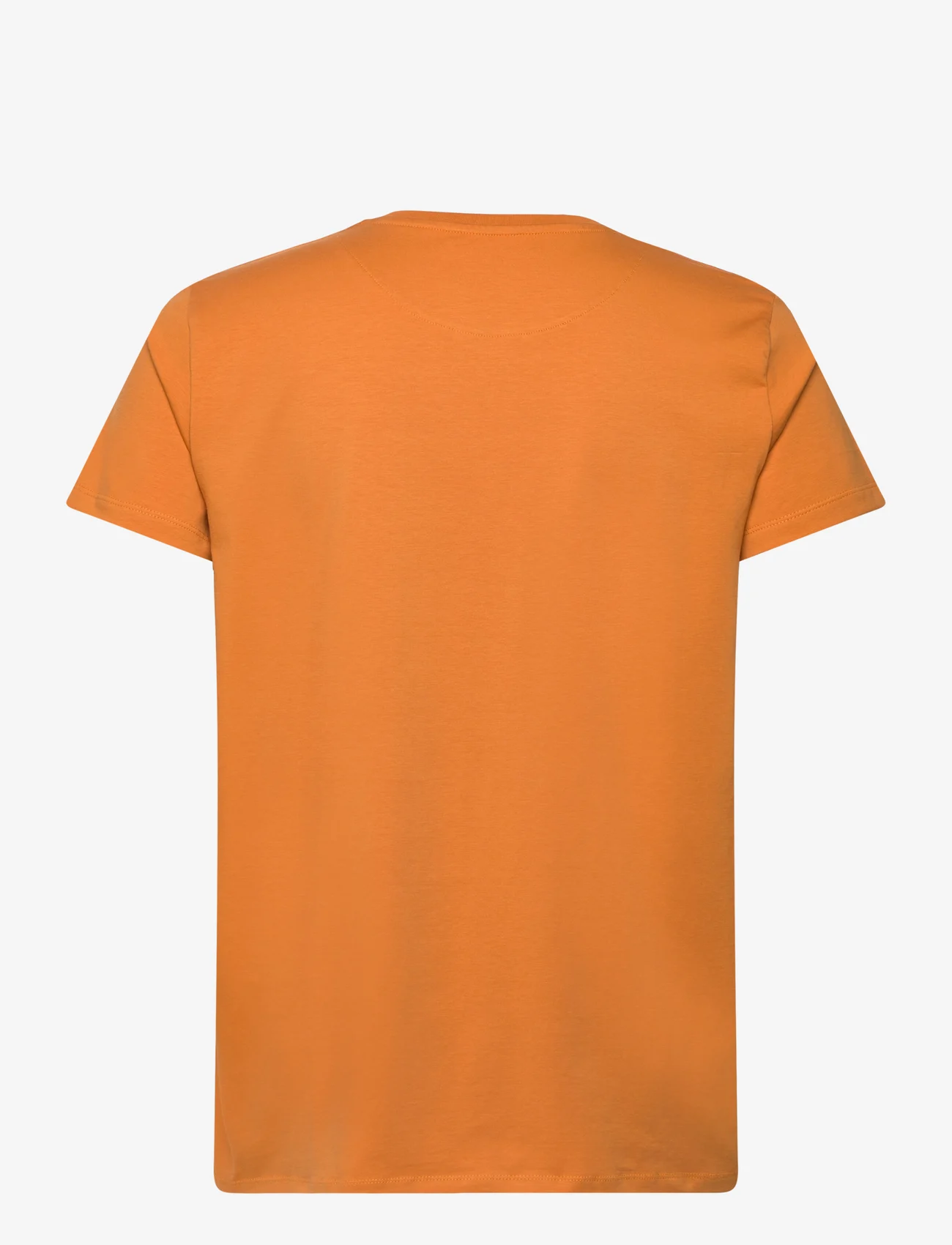 Clean Cut Copenhagen - Patrick Organic Tee - basis-t-skjorter - orange - 1