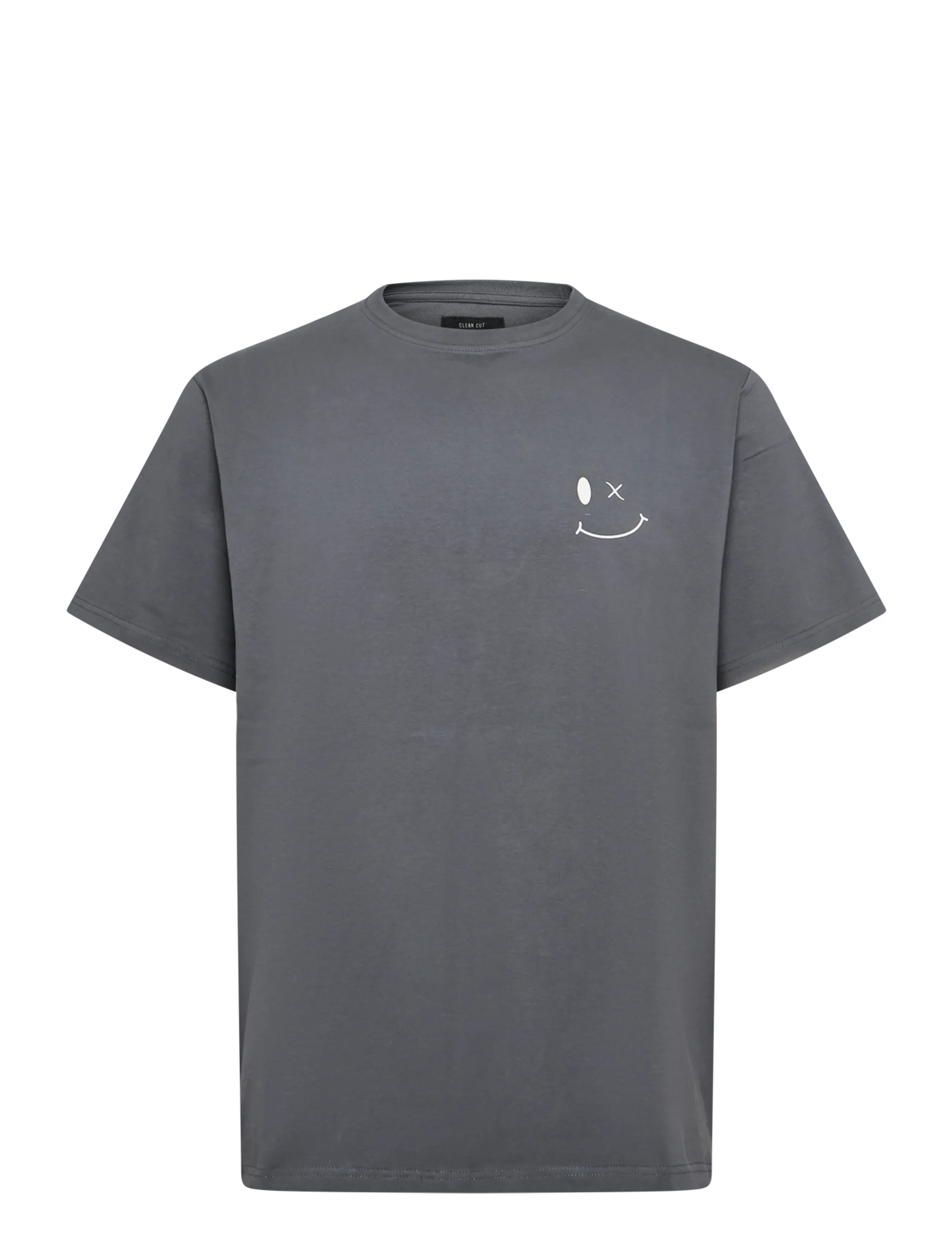 Clean Cut Copenhagen Patrick Organic Tee - Clean Cut Copenhagen - TURBULENCE / grey