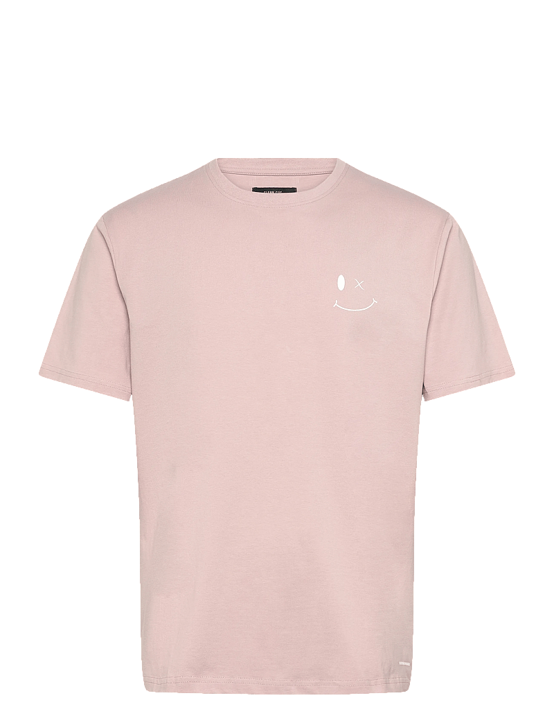 Clean Cut Copenhagen - Patrick Organic Tee - kortærmede t-shirts - violet ice - 1