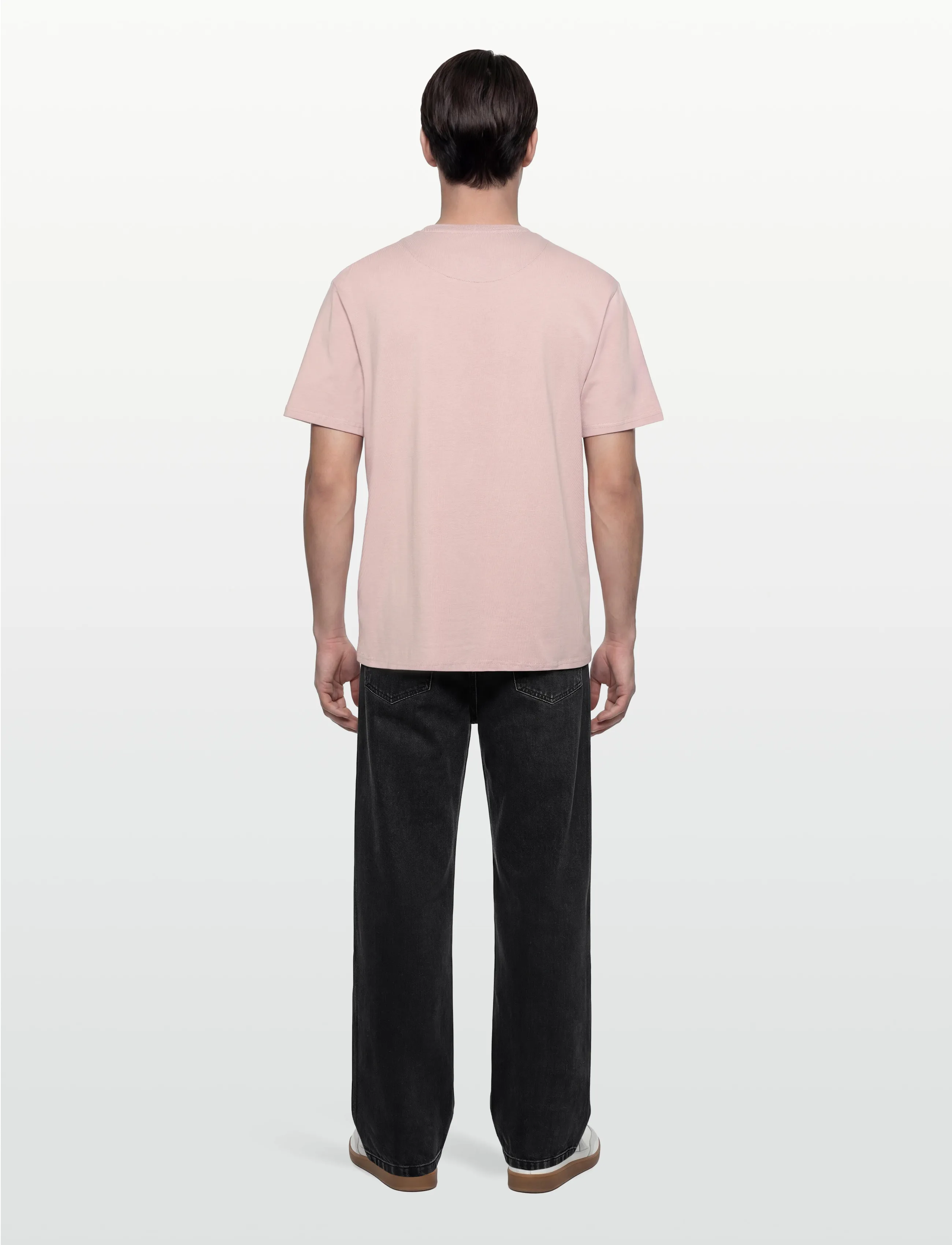 Clean Cut Copenhagen - Patrick Organic Tee - kortärmade t-shirts - violet ice - 4