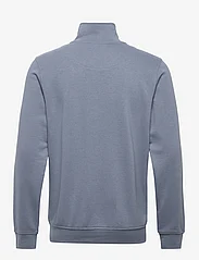 Clean Cut Copenhagen - Basic Organic 1/2 Zip Sweat - sweatshirts - dusty blue - 1