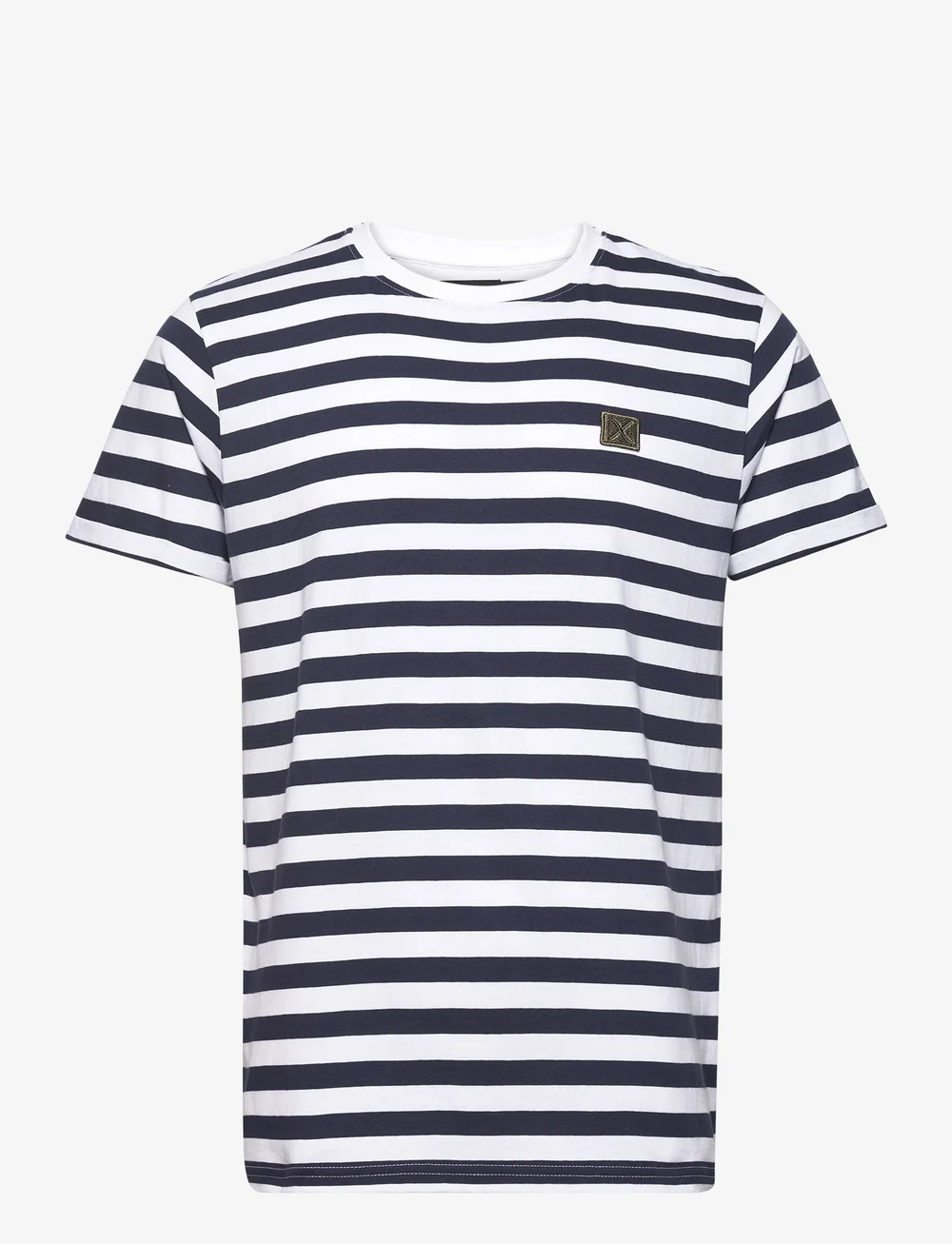 Clean Cut Copenhagen - Basic Striped tee SS - kurzärmelig - navy/white - 1