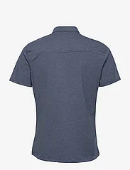 Clean Cut Copenhagen - Hudson Stretch Shirt S/S - stuttermaskyrtur - denim melange - 2