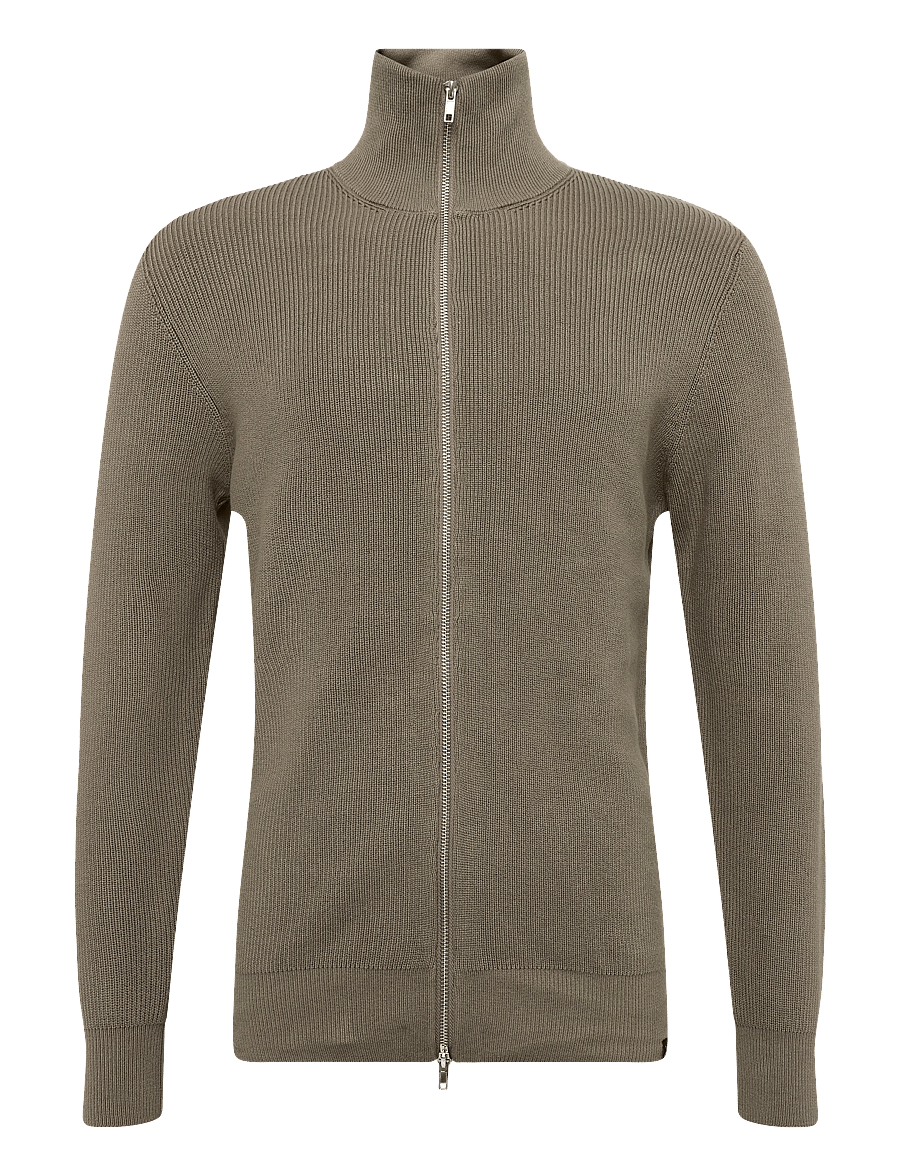 Clean Cut Copenhagen - Mario cardigan - lukuga džemprid - brindle beige - 1