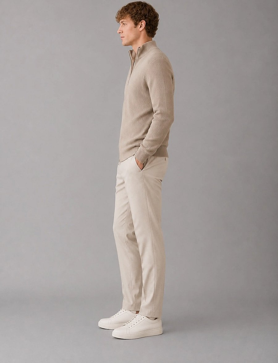 Clean Cut Copenhagen - Mario cardigan - lukuga džemprid - brindle beige - 4