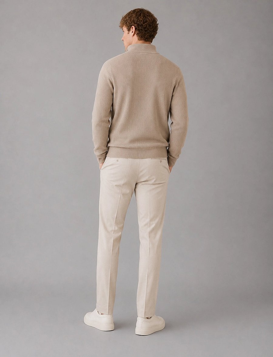 Clean Cut Copenhagen - Mario cardigan - lukuga džemprid - brindle beige - 5