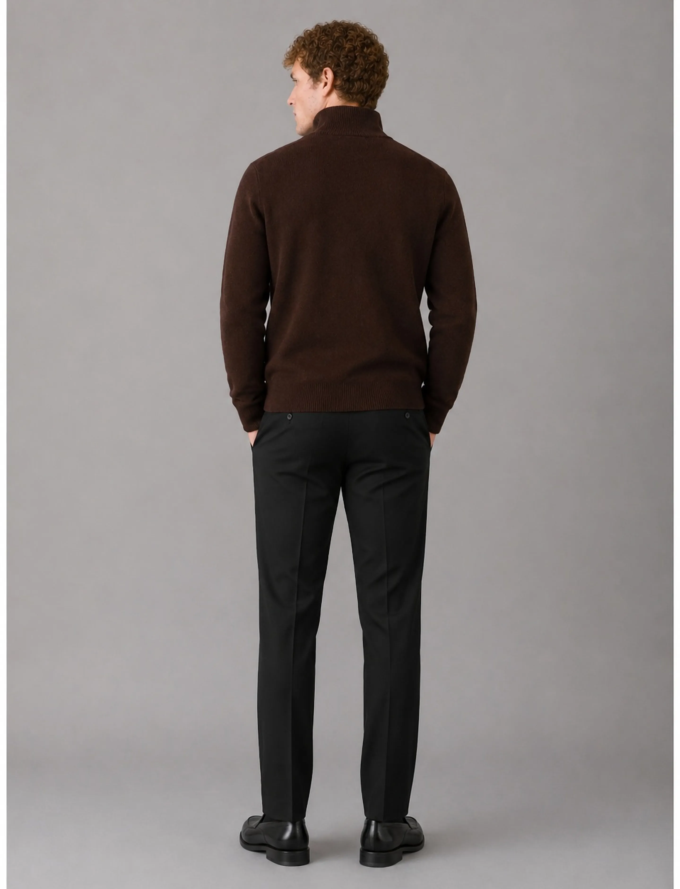 Clean Cut Copenhagen - Mario cardigan - full zip jumpers - dark brown - 5