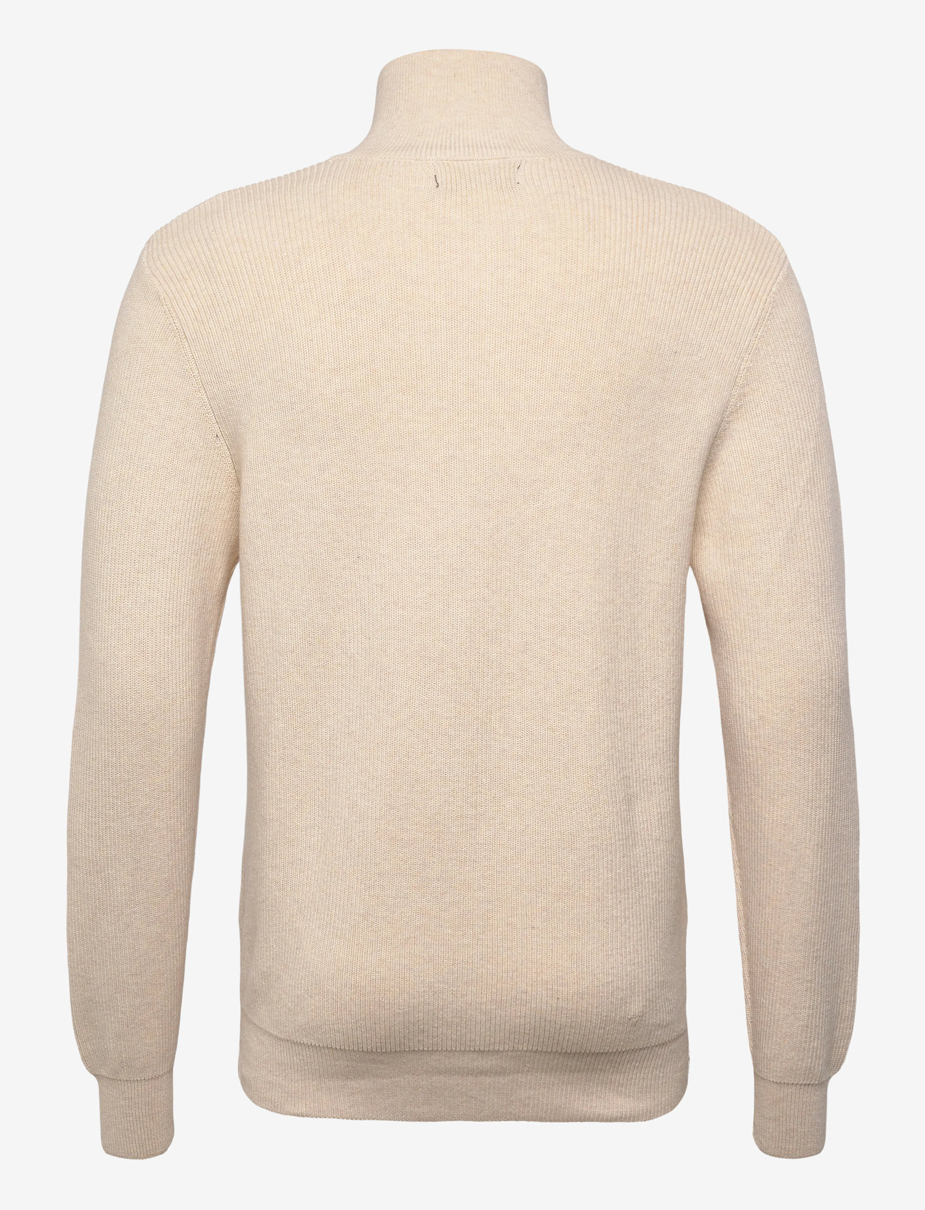 Clean Cut Copenhagen - Mario Cardigan - fullzip strik - ecru melange - 1