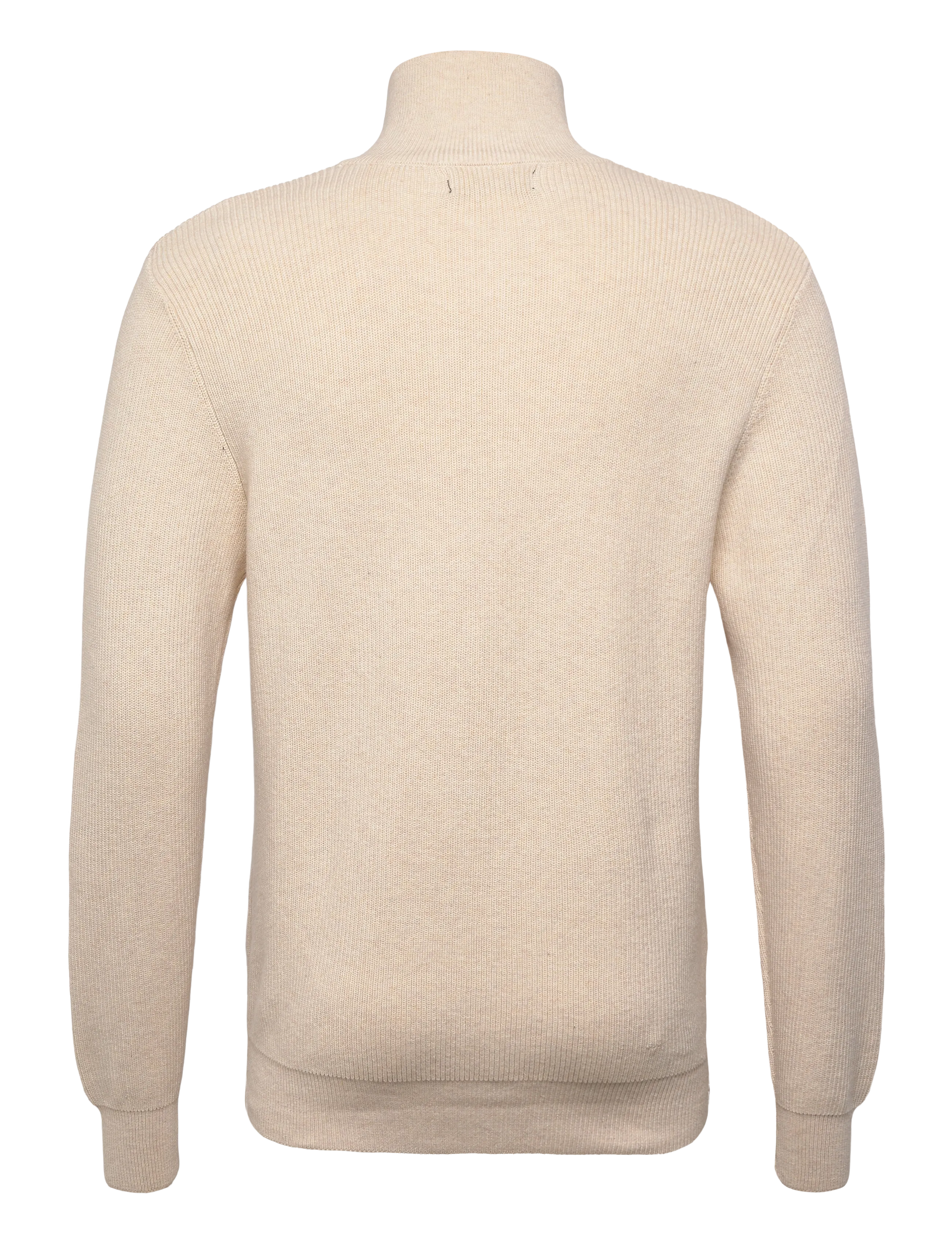 Clean Cut Copenhagen - Mario cardigan - full zip jumpers - ecru melange - 1