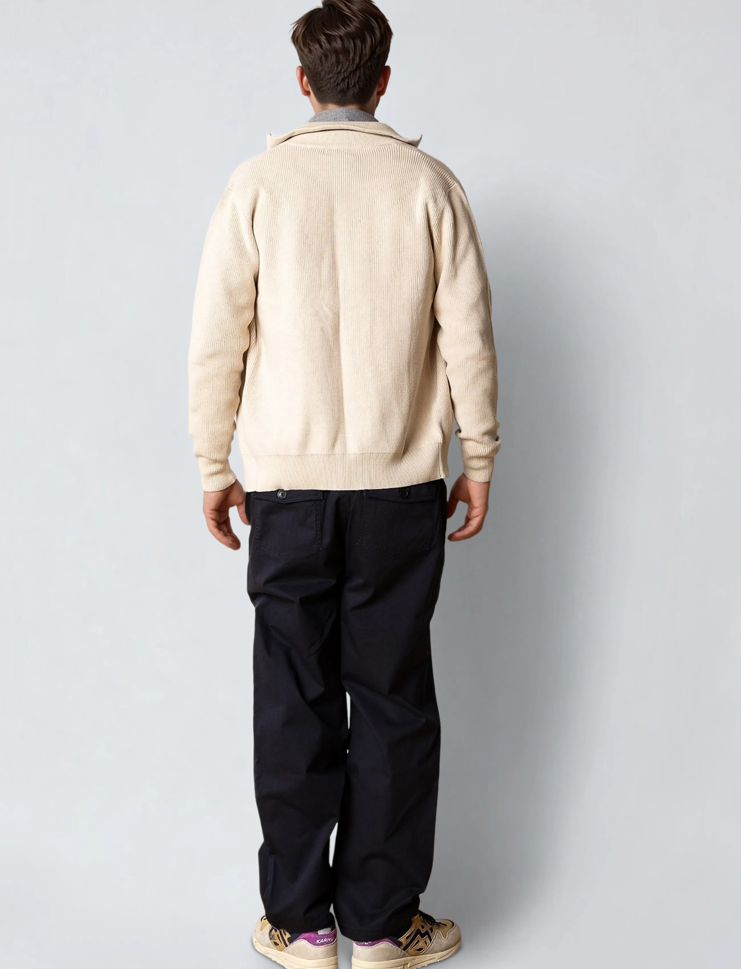 Clean Cut Copenhagen - Mario cardigan - geburtstagsgeschenke - ecru melange - 5