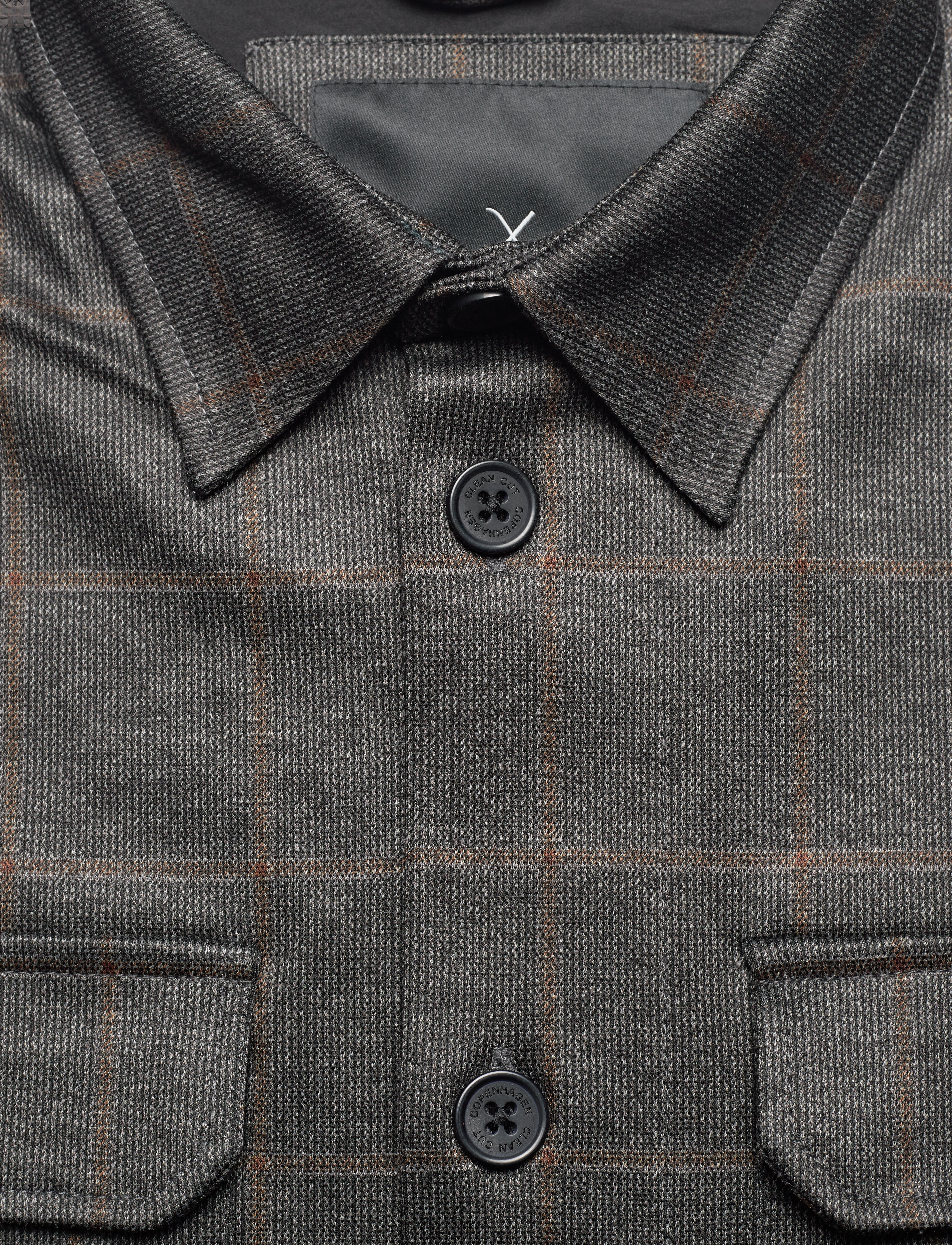 Clean Cut Copenhagen - Fintley Overshirt - brown checked - 2
