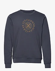 Clean Cut Copenhagen - Damon Crewneck - sweatshirts - navy - 0
