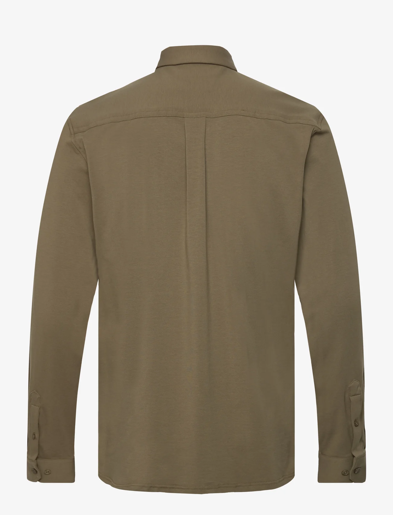 Clean Cut Copenhagen - Clean Formal Stretch Shirt LS - basic-hemden - army - 1