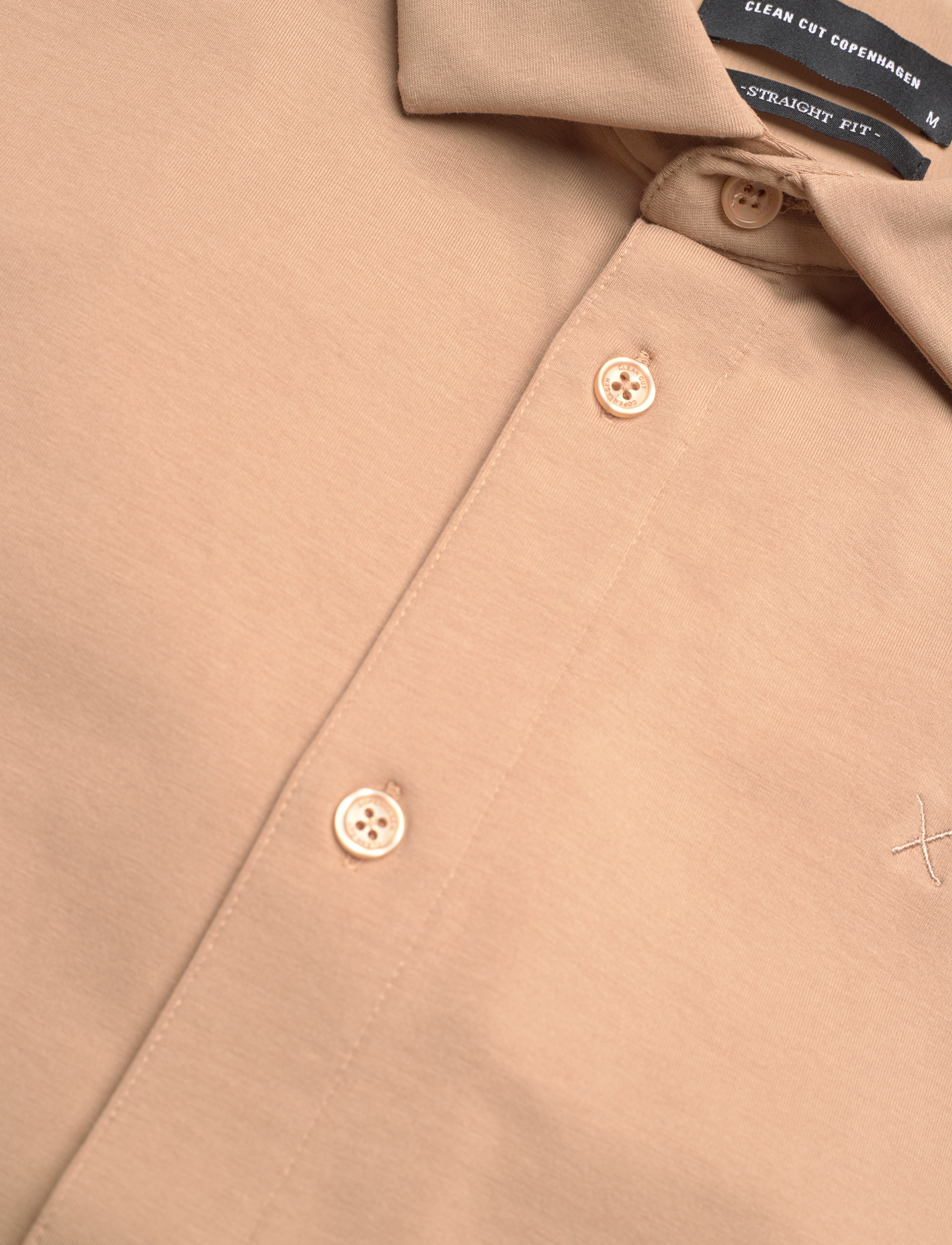 Clean Cut Copenhagen - Clean Formal Stretch Shirt L/S - warm sand - 4