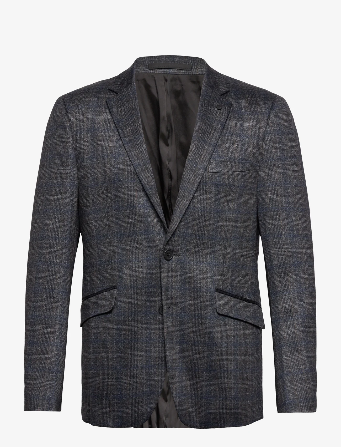 Clean Cut Copenhagen - Ronan Blazer - blazers met dubbele knopen - dark grey check - 0