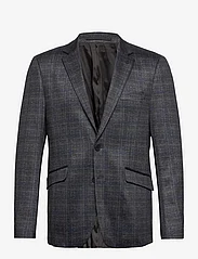 Clean Cut Copenhagen - Ronan Blazer - dobbeltspente blazere - dark grey check - 0