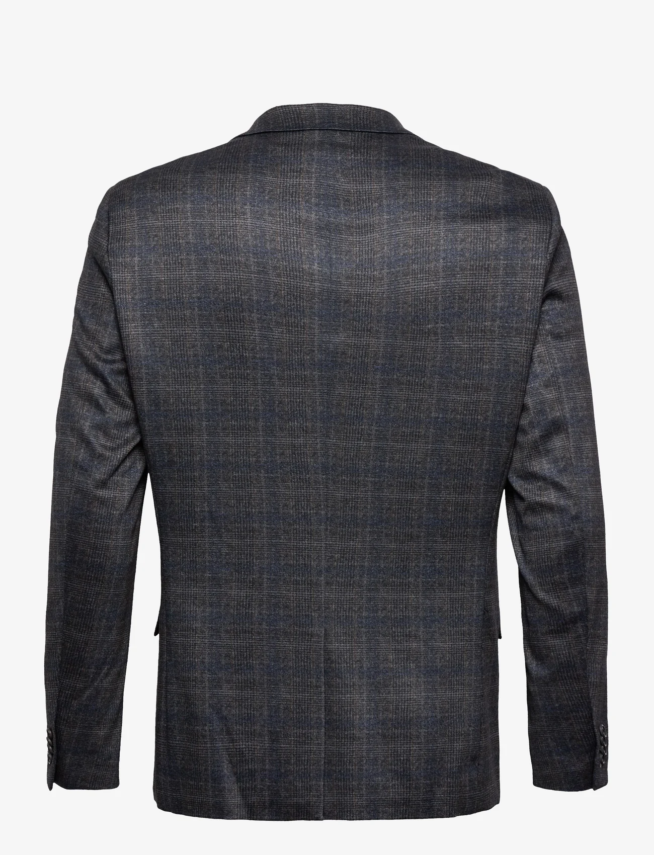 Clean Cut Copenhagen - Ronan Blazer - double breasted blazers - dark grey check - 1