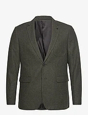 Clean Cut Copenhagen - Santos Wool Blazer - double breasted blazers - army mix - 0