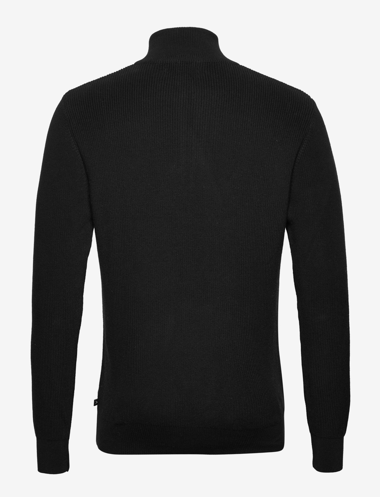Clean Cut Copenhagen - Mario half-zip knit - black - 2