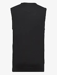 Clean Cut Copenhagen - Merino Knit Vest - adītas vestes - black - 1