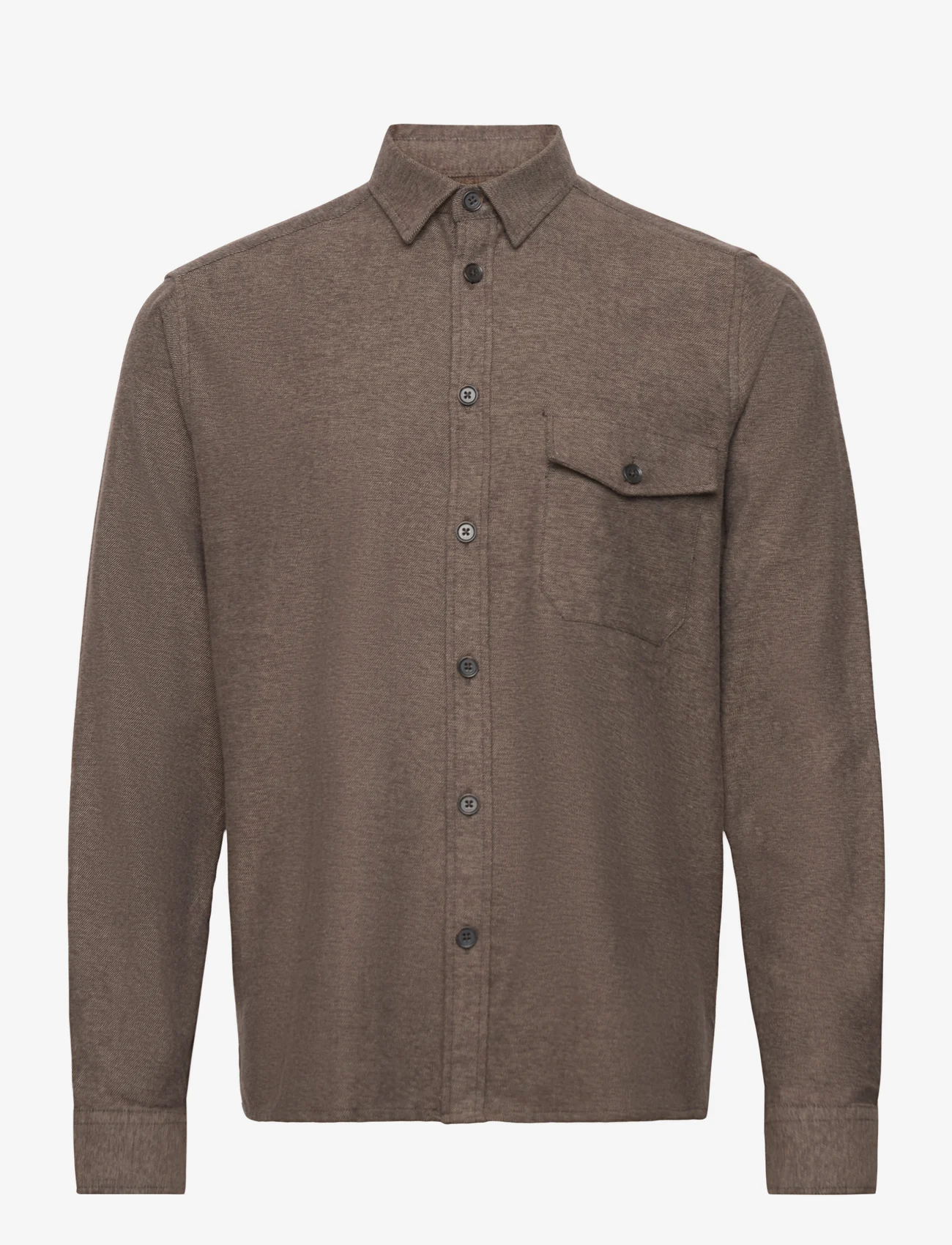 Clean Cut Copenhagen - Jayden Overshirt - herren - brown mix - 0