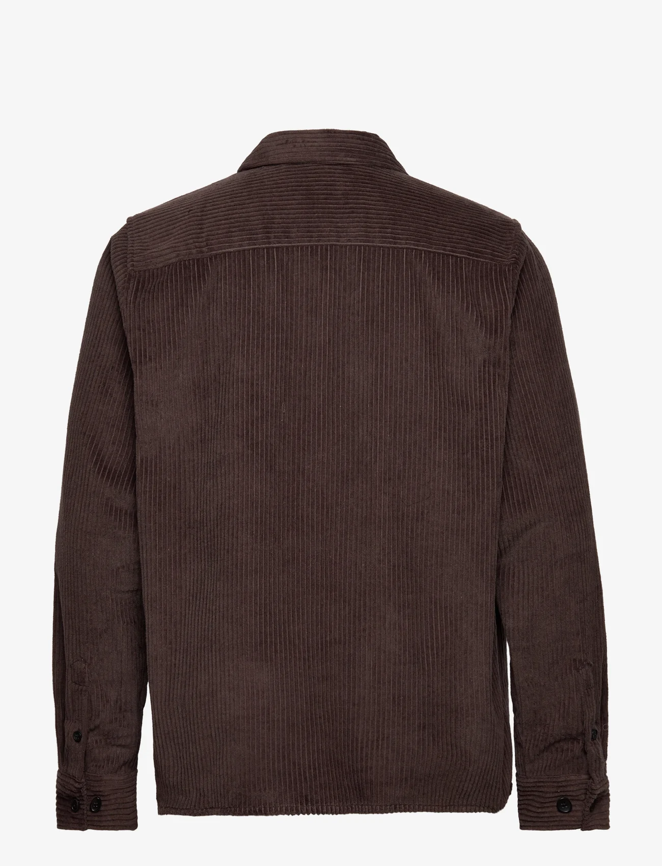 Clean Cut Copenhagen - Myles Cord Overshirt - herren - dark brown - 1