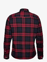 Clean Cut Copenhagen - Sälen Flannel 10 LS - ternede skjorter - brick red - 1