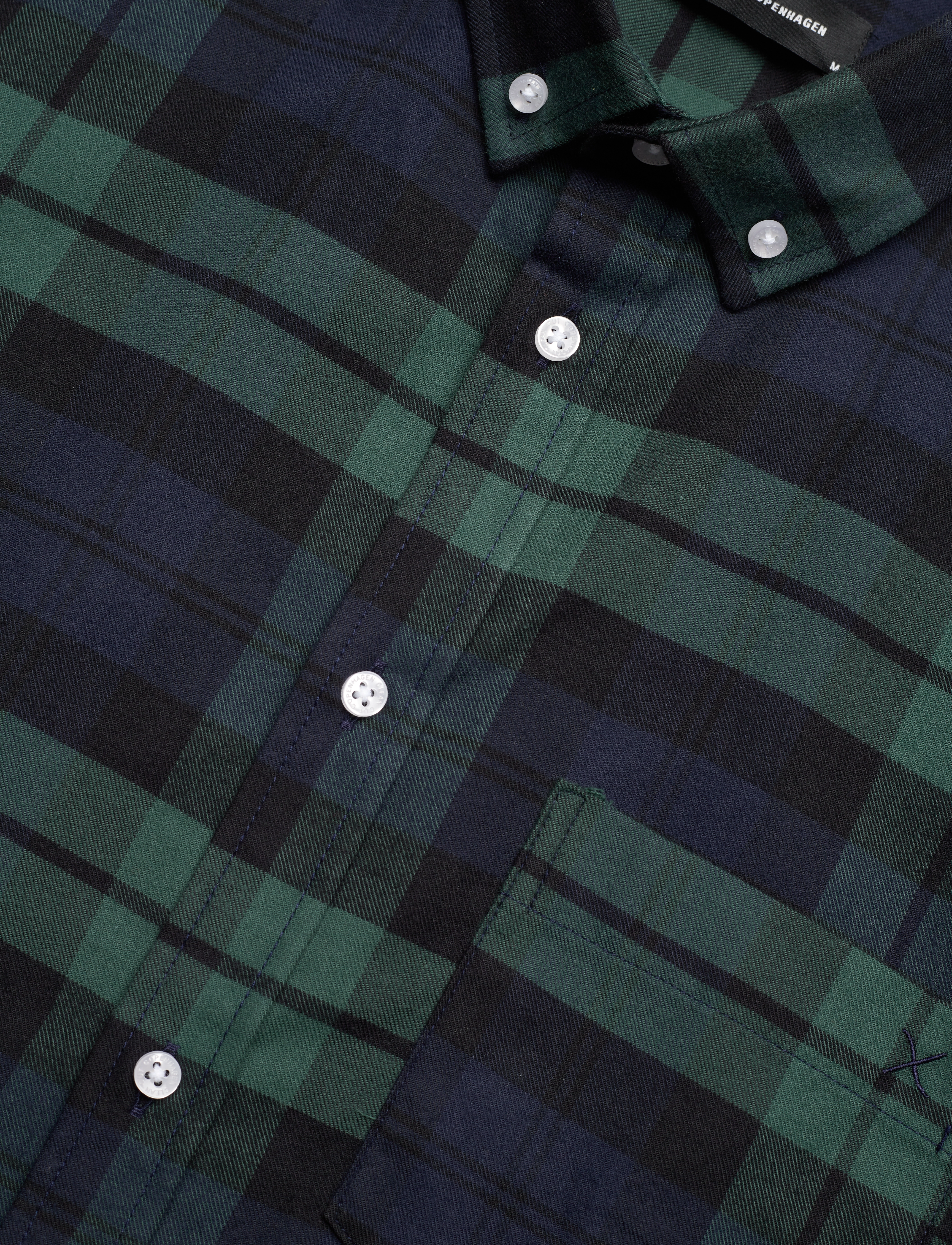 Clean Cut Copenhagen - Sälen Flannel 10 LS - pacific blue - 3