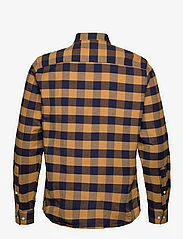 Clean Cut Copenhagen - Sälen Flannel 11 LS - karierte hemden - dark khaki - 1