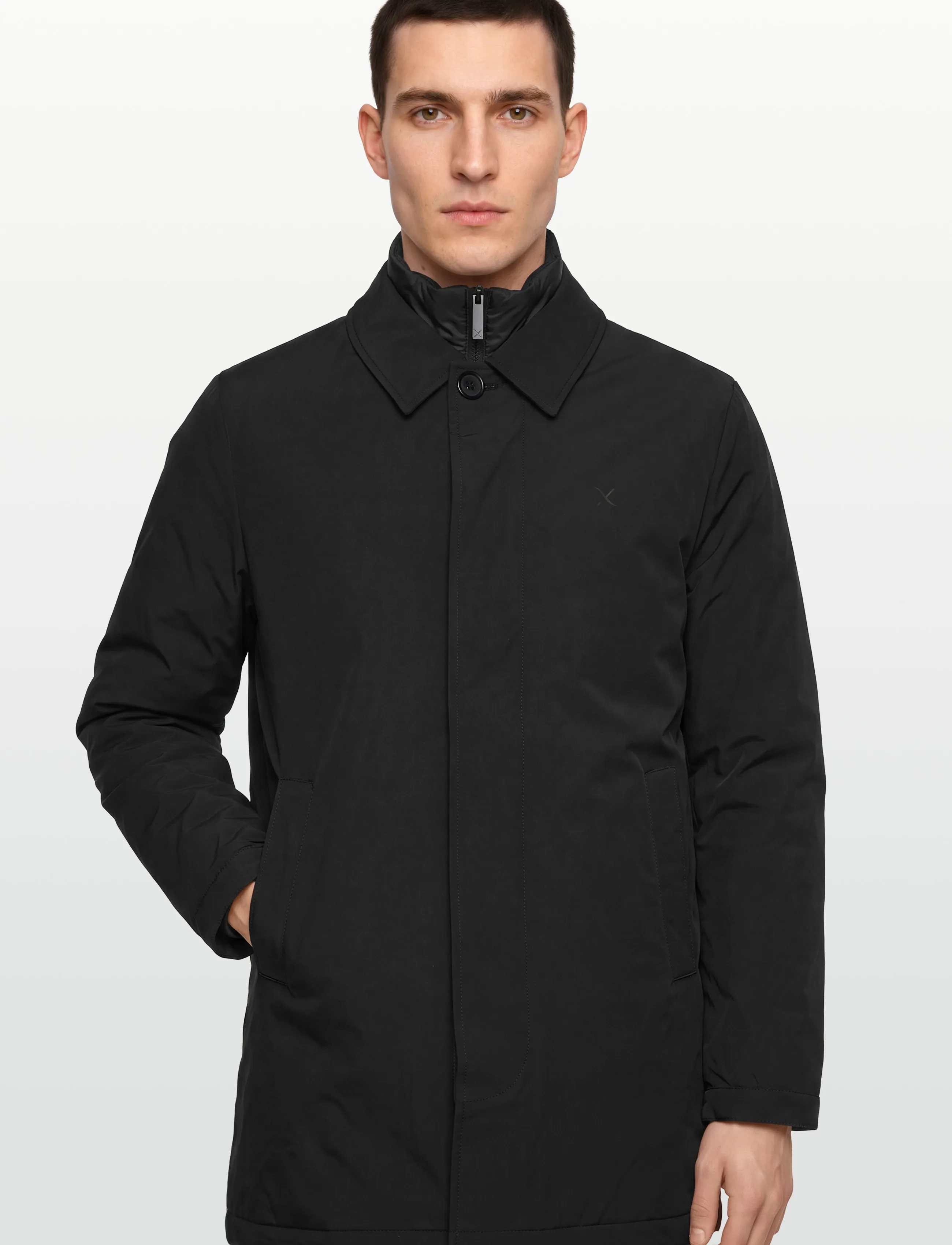 Clean Cut Copenhagen - Emerson Carcoat Jacket - vindjakker - black - 3