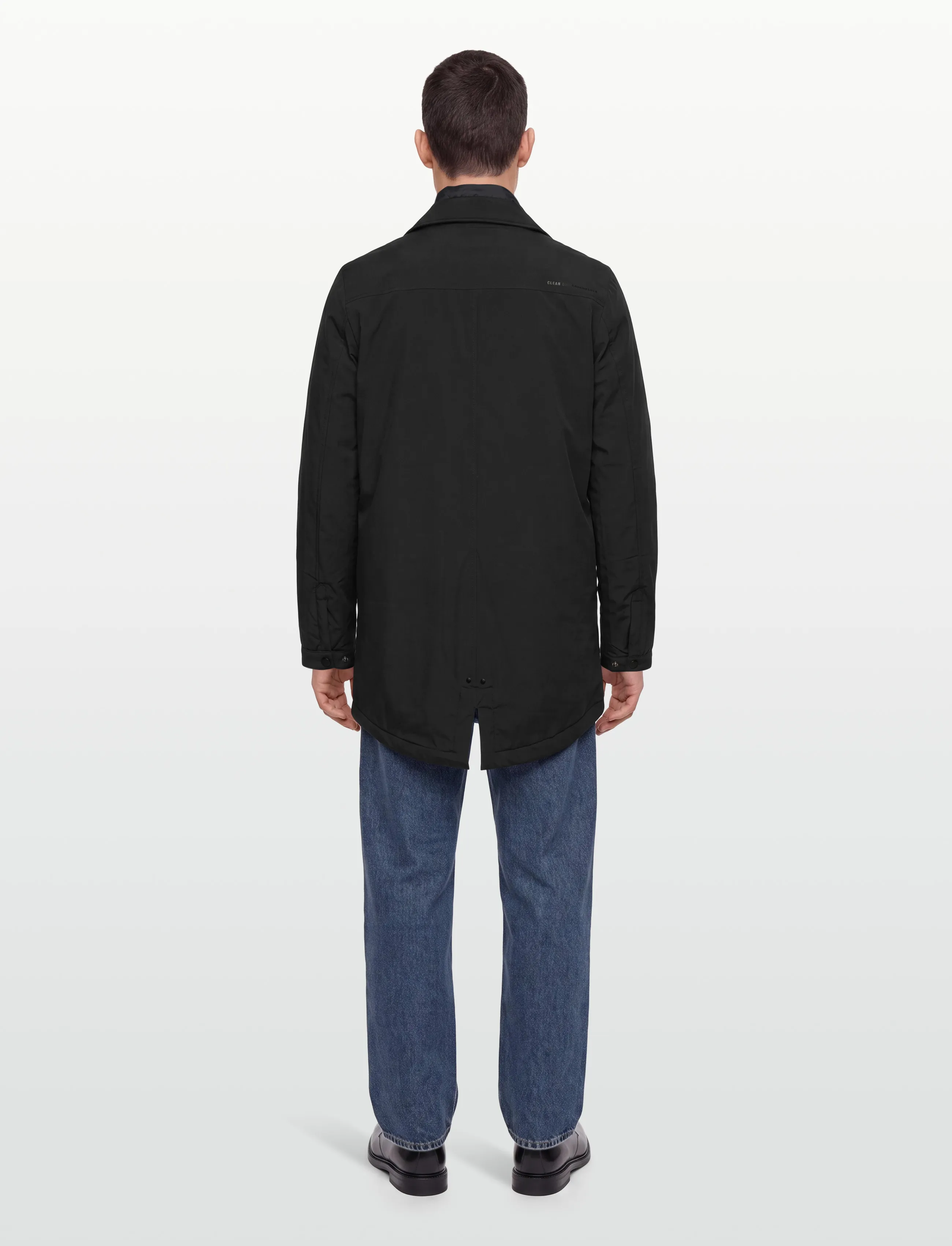Clean Cut Copenhagen - Emerson Carcoat Jacket - vindjakker - black - 4