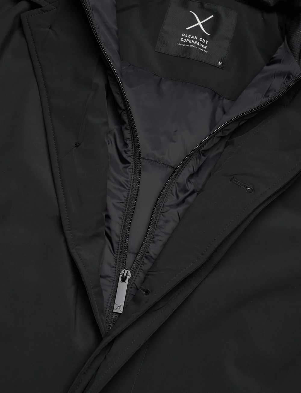 Clean Cut Copenhagen - Emerson Carcoat Jacket - jackor - black - 2
