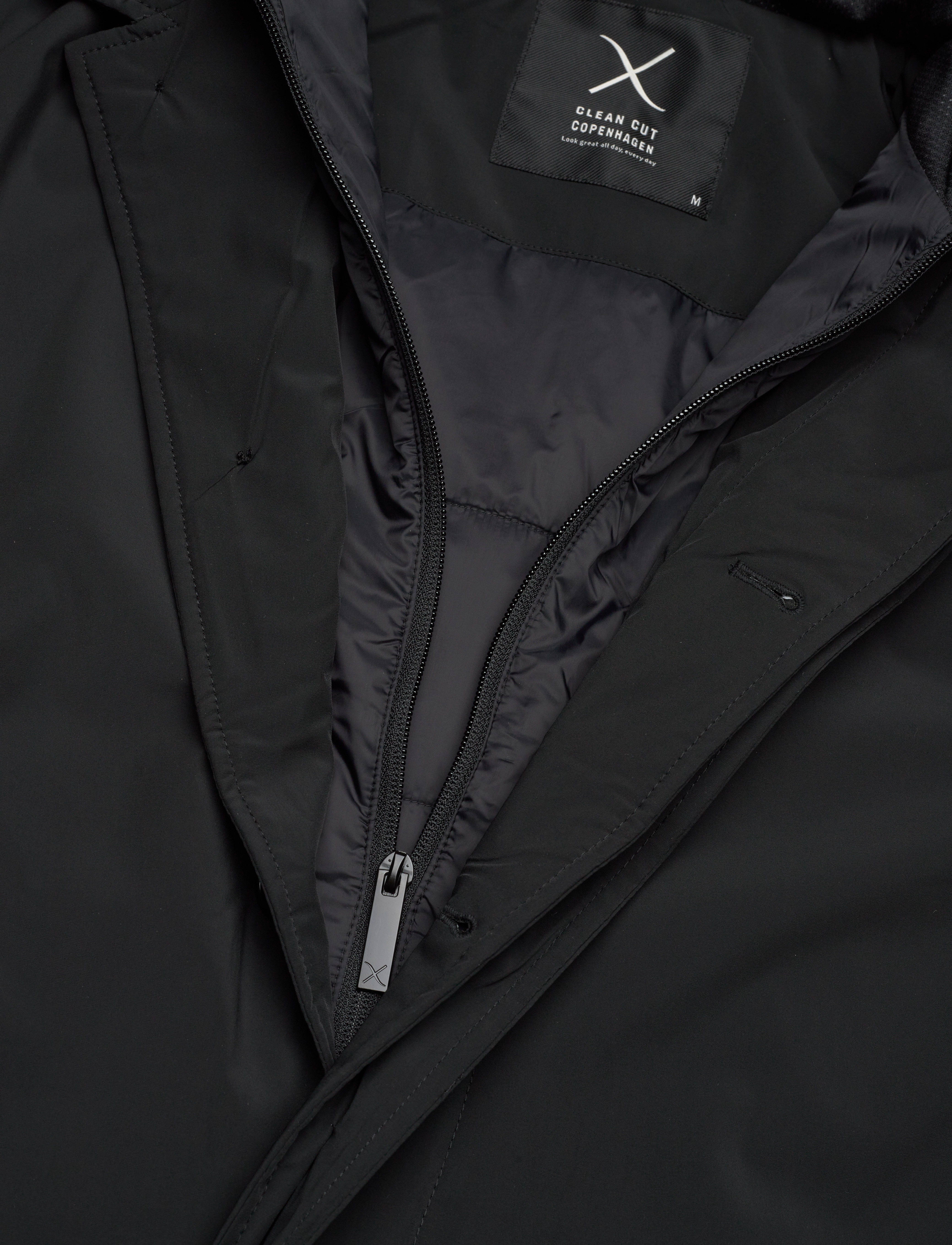 Clean Cut Copenhagen - Emerson Carcoat Jacket - jacken - black - 2