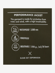 Clean Cut Copenhagen - Emerson Carcoat Jacket - Žieminės striukės - dusty green - 2