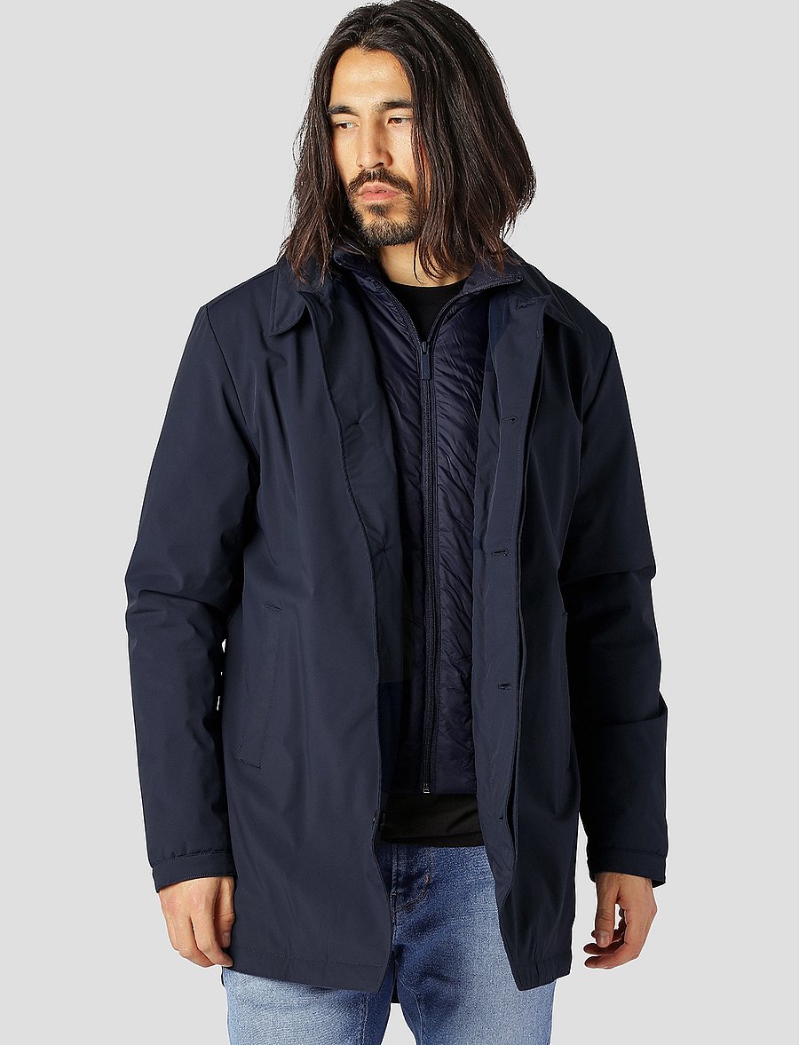 Clean Cut Copenhagen - Emerson Carcoat Jacket - jakker - navy - 0