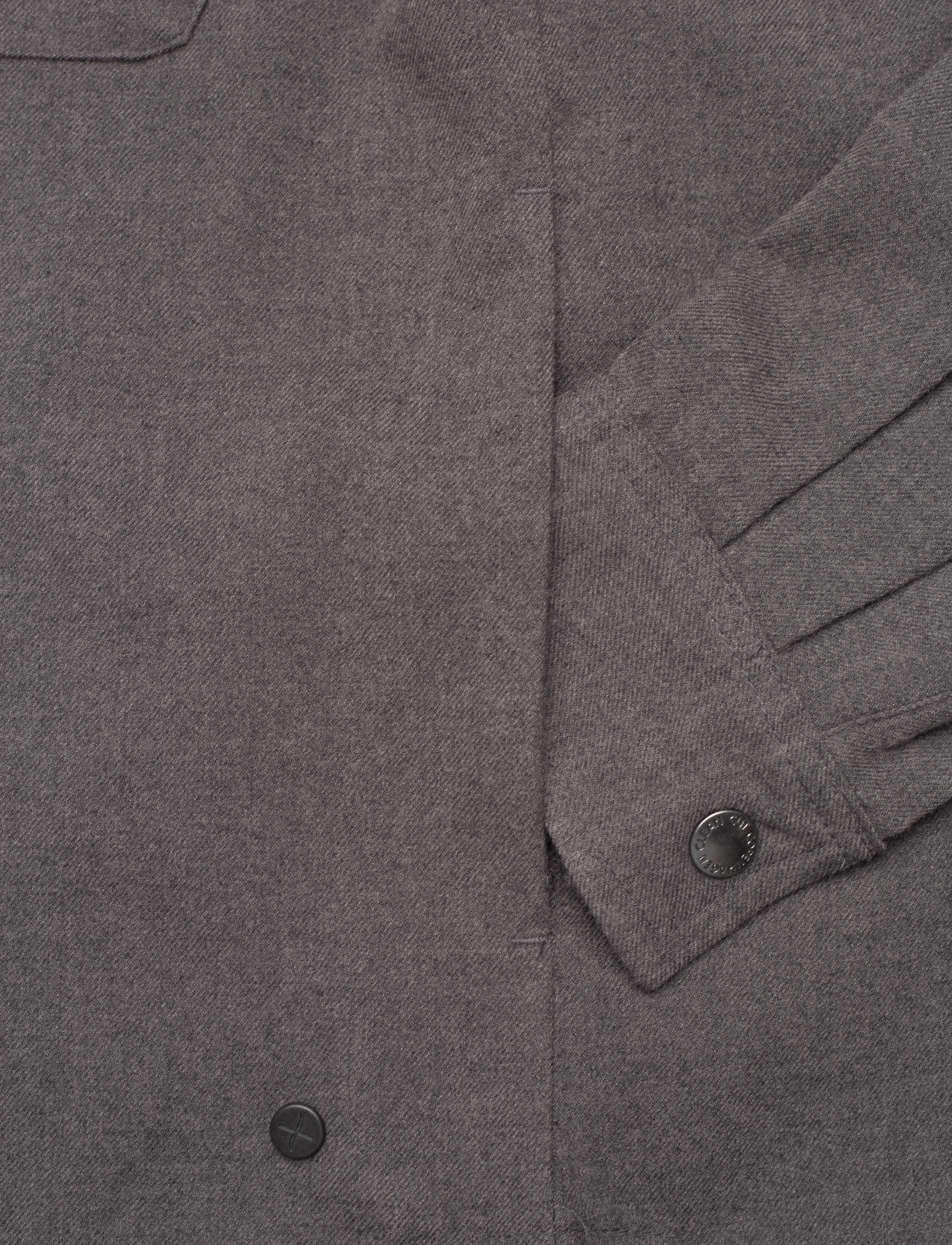 Clean Cut Copenhagen - Copenhagen Jeff Zip Overshirt - dark grey - 3
