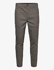 Clean Cut Copenhagen - Milano XO Colt Pants - dressbukser - brown check - 0